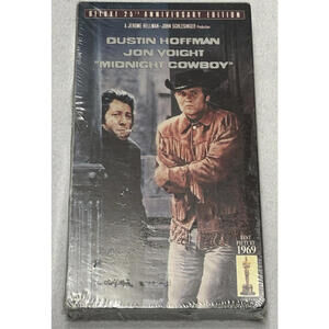 Midnight Cowboy VHS (1994) Deluxe 25th Anniversary Edition || NEW